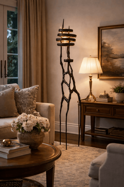 Vortex Sculpture Floor Lamp