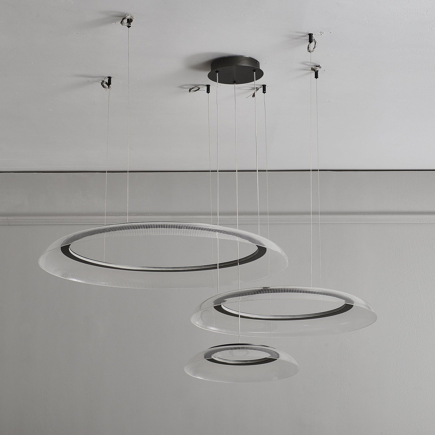 Graduated Circle Chandelier