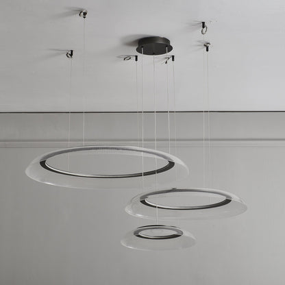 Graduated Circle Chandelier