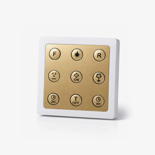 Gold Wireless Wall Switch
