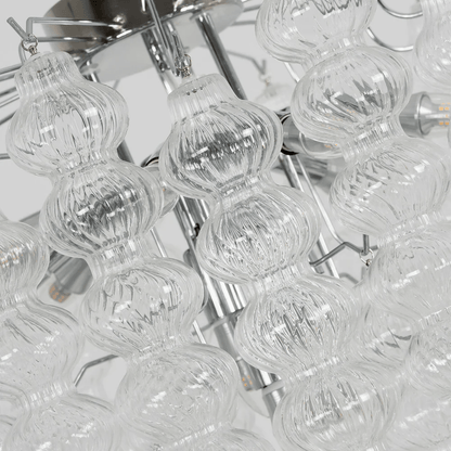 Ripple Column Chandelier