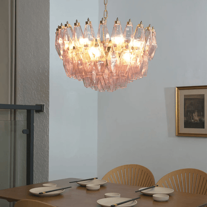Facet Bloom Chandelier
