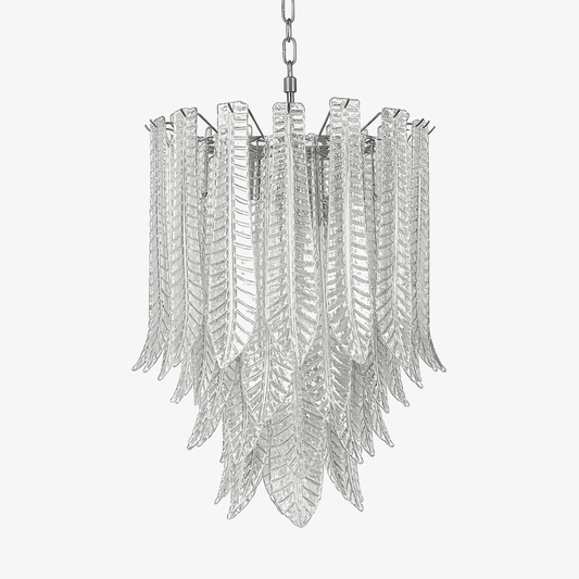 Silvae Veil Glass Chandelier