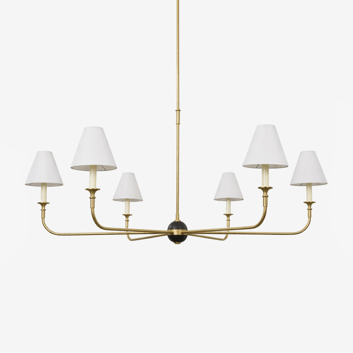 Aurelian Span Fabric Chandelier
