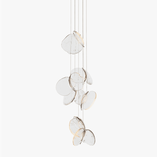 Luminous Glass Petals Pendant Lamp