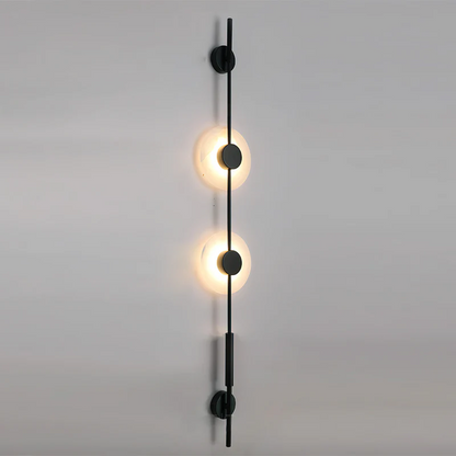 Alabaster Vertical Wall Sconce