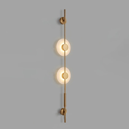 Alabaster Vertical Wall Sconce