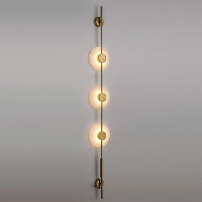 Alabaster Vertical Wall Sconce