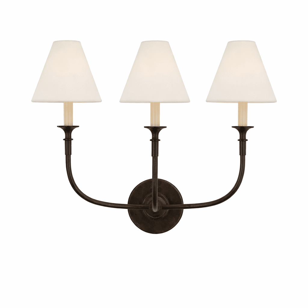 Lydia Three-Light Wall Sconce