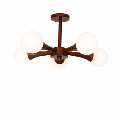 Wooden Nera Chandelier
