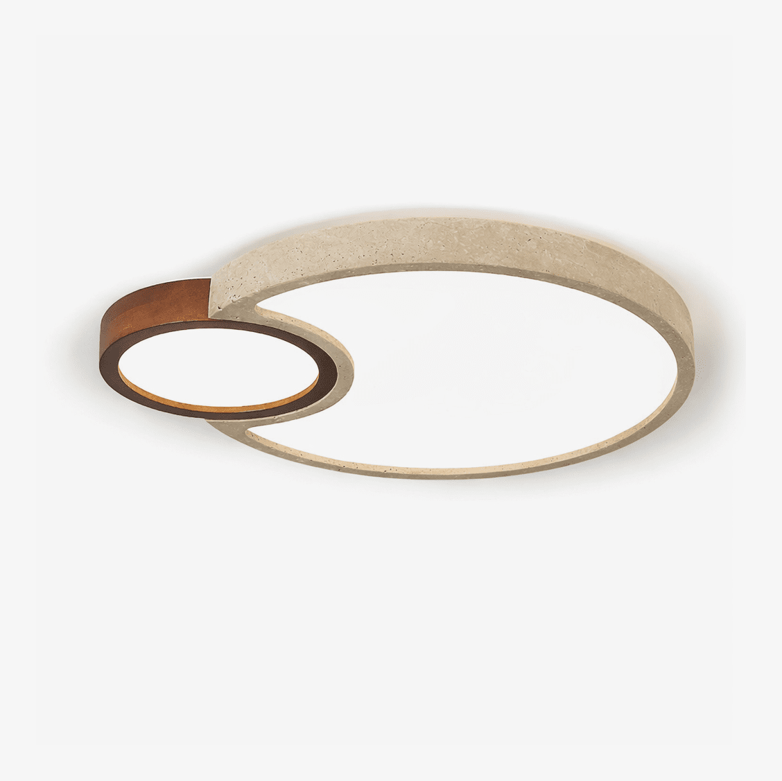 Orba Travertine Ceiling Light