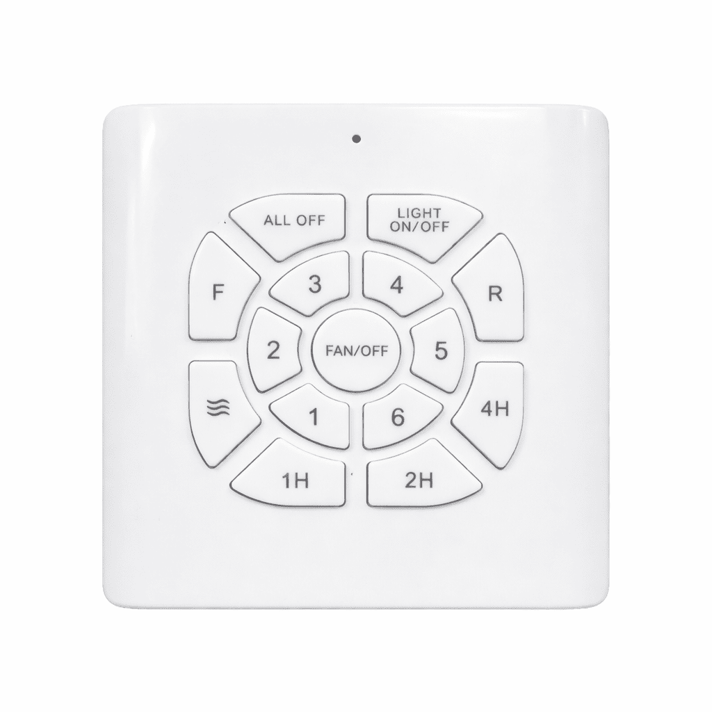 White Wireless Wall Switch