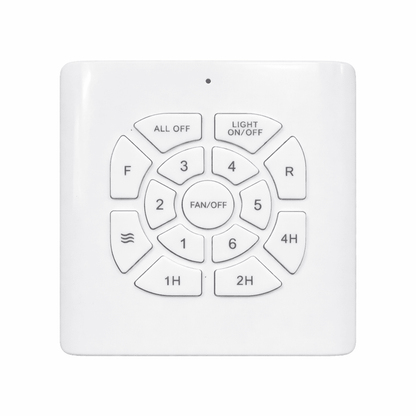 White Wireless Wall Switch