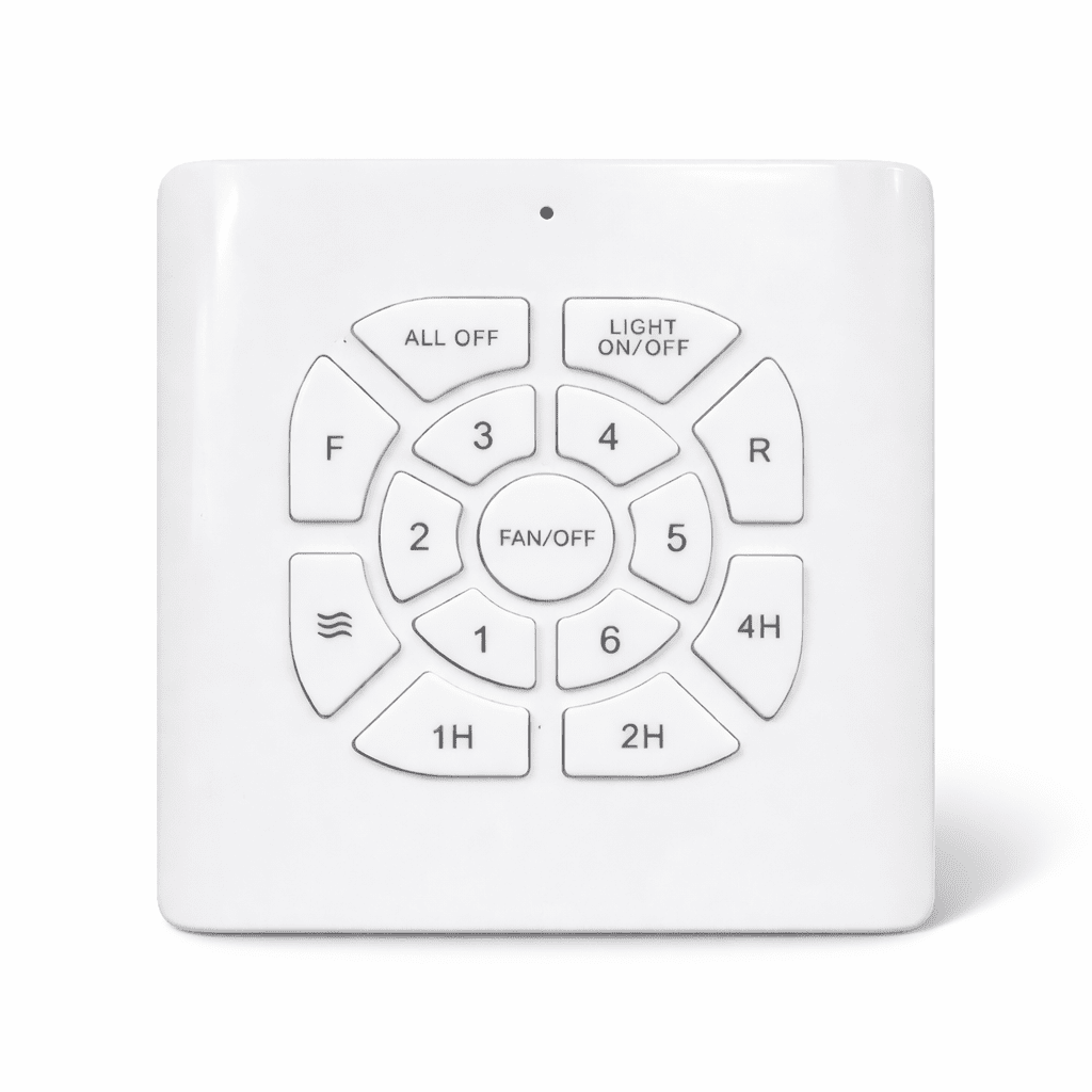 White Wireless Wall Switch