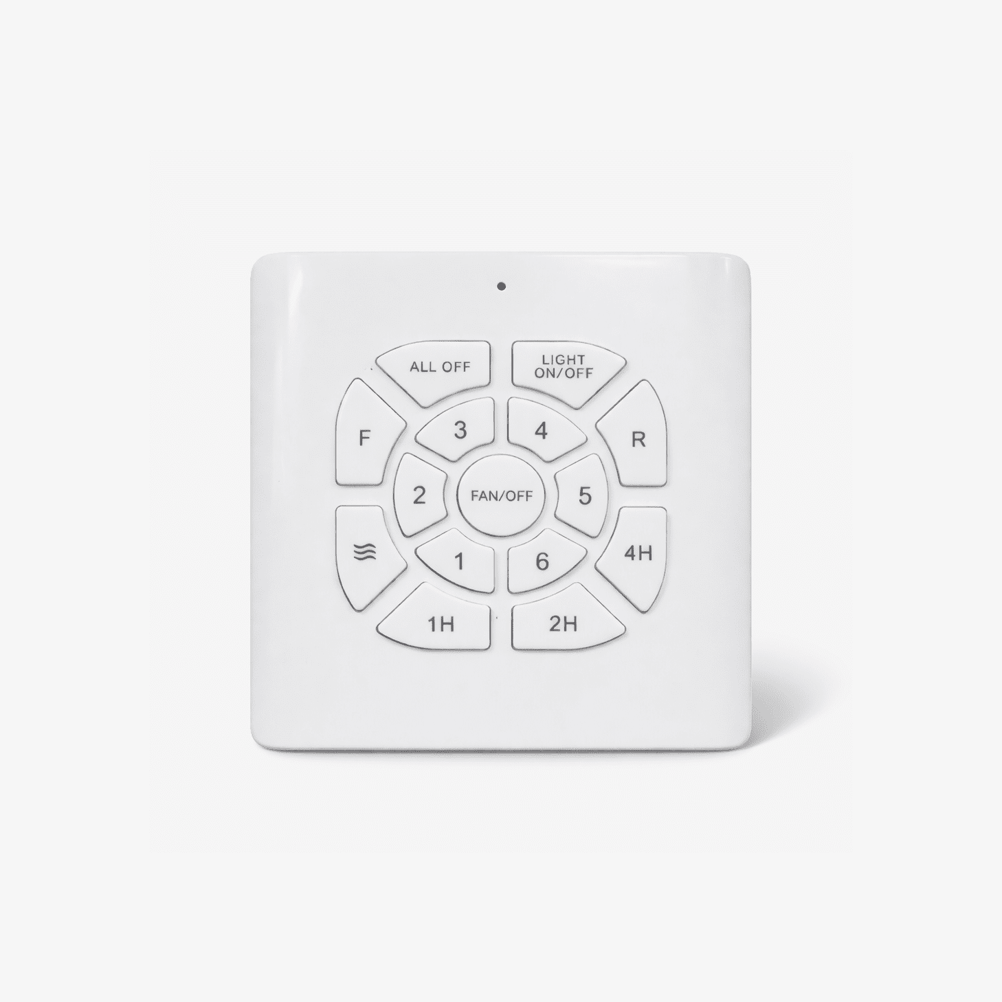 White Wireless Wall Switch
