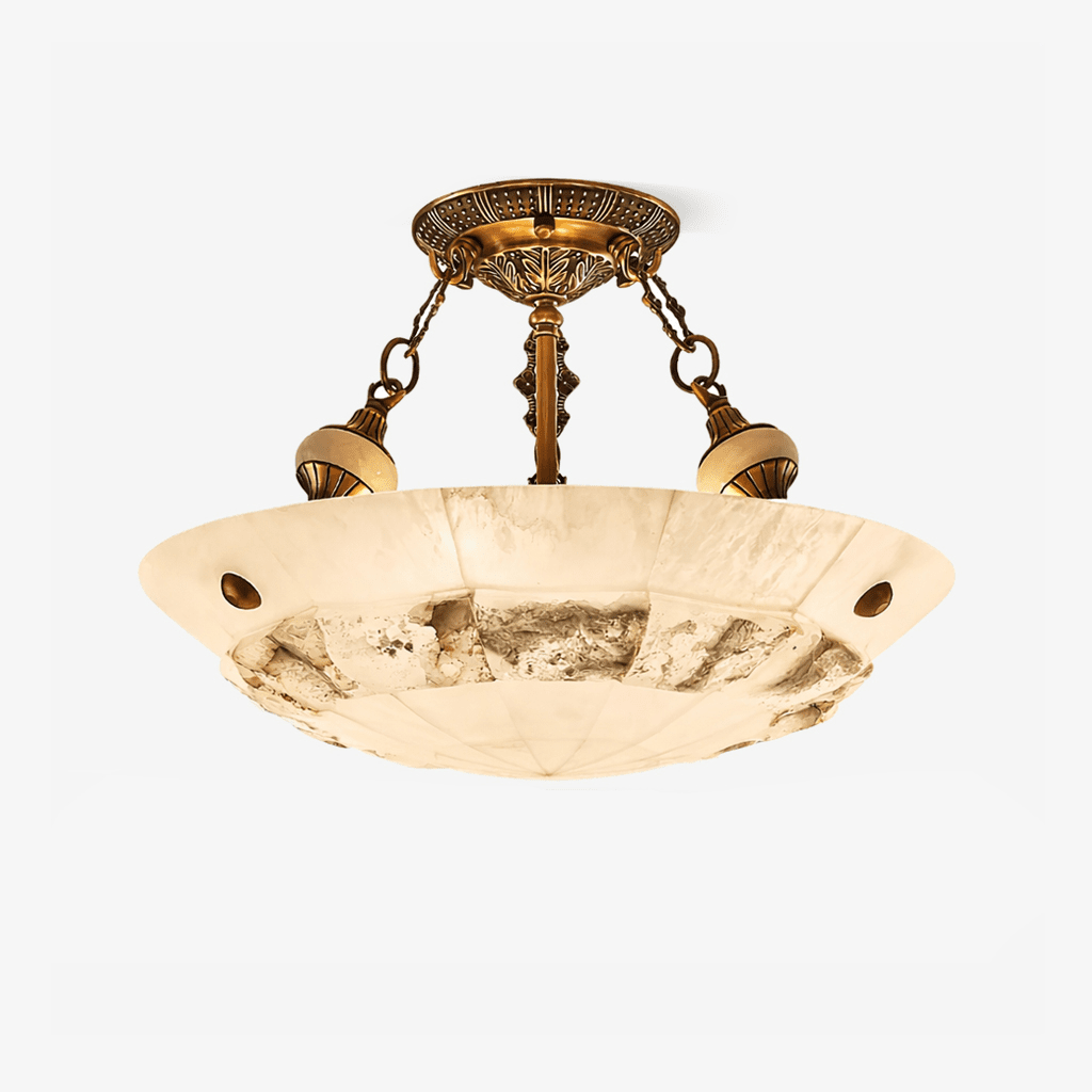 Aureon Alabaster Ceiling Light