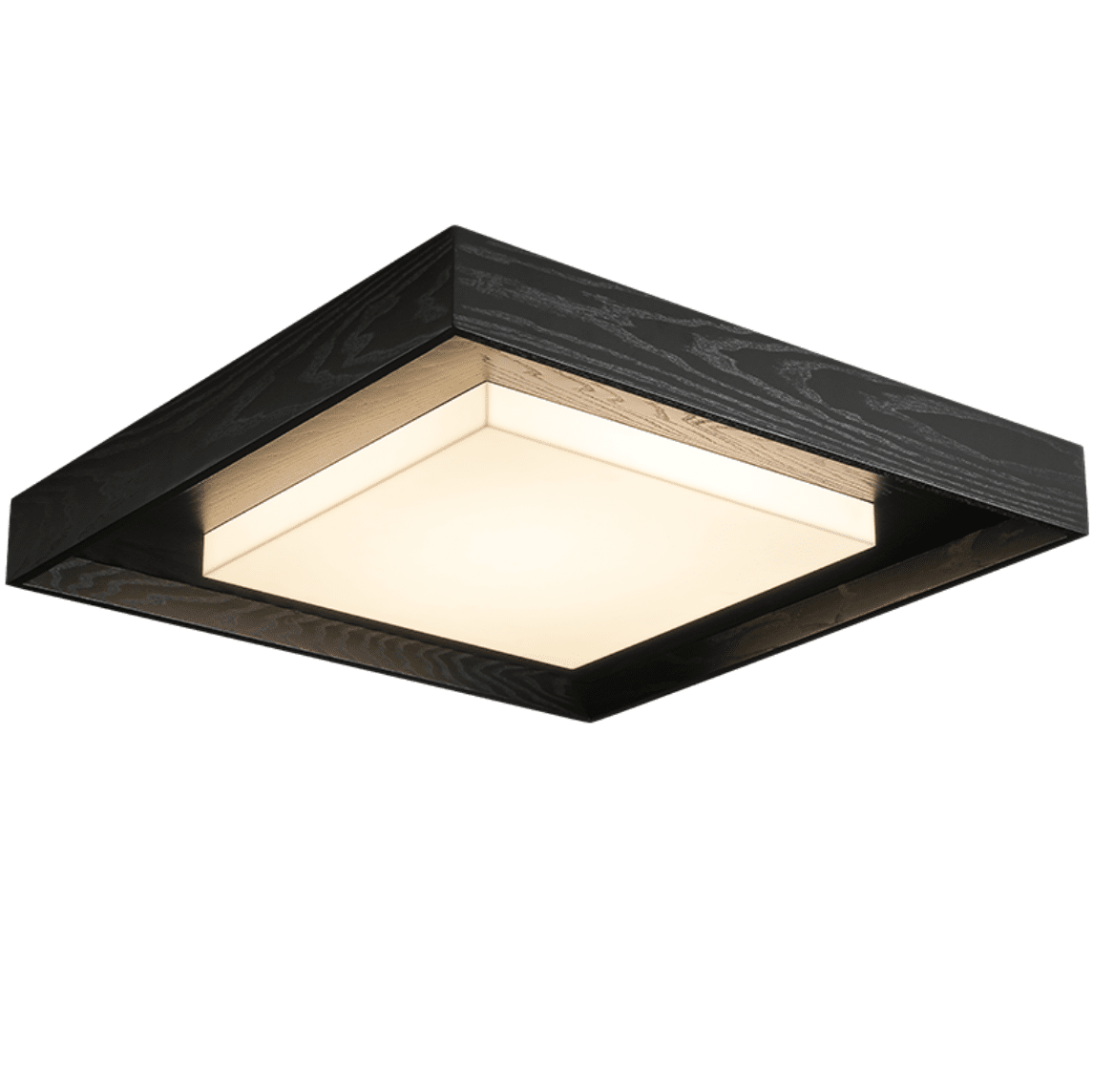 Kurin Wood Frame Ceiling Light