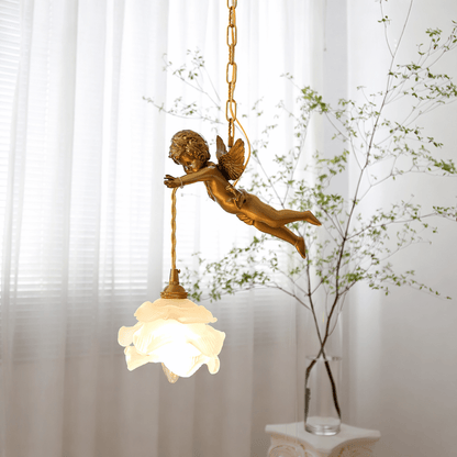 Vintage Angel Pendant Light