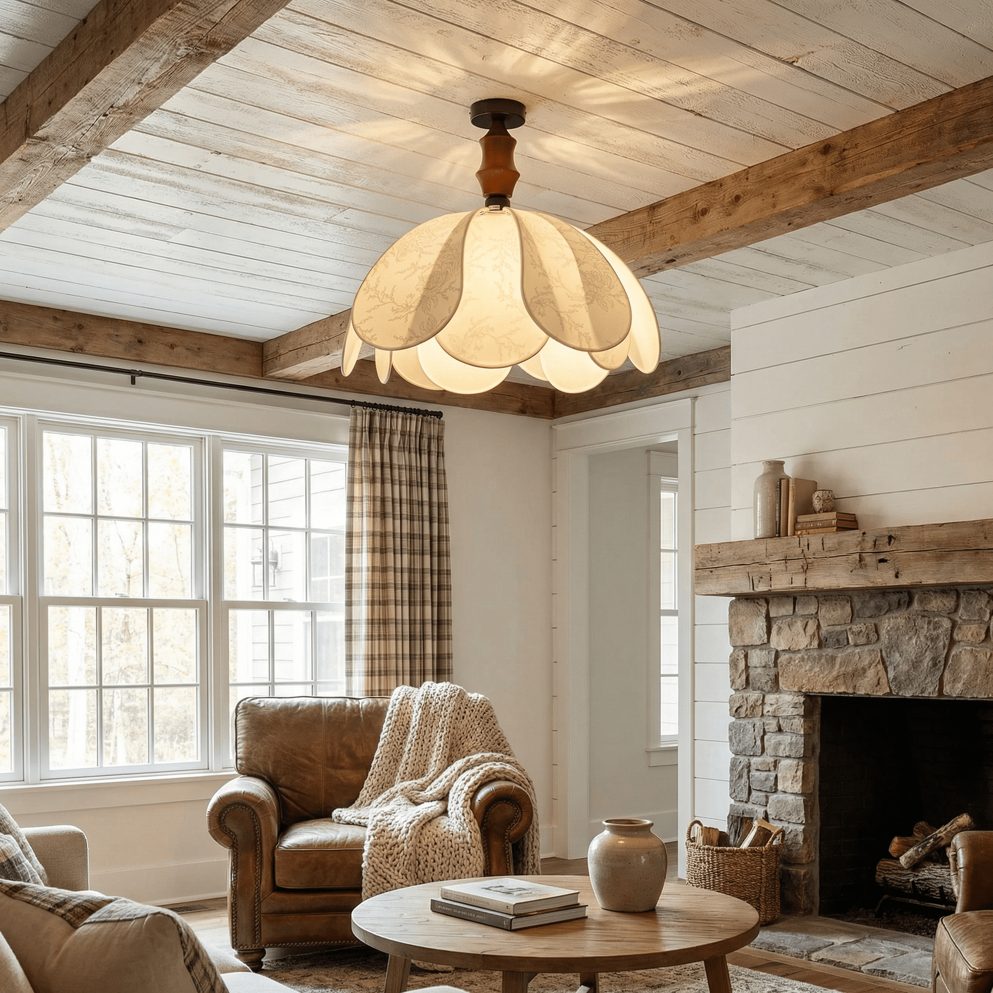 Roswyn Petal Ceiling Lamp