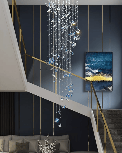 Crystalwing Butterfly Chandelier