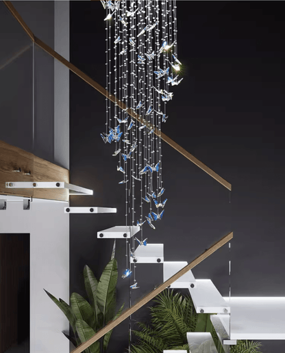 Crystalwing Butterfly Chandelier