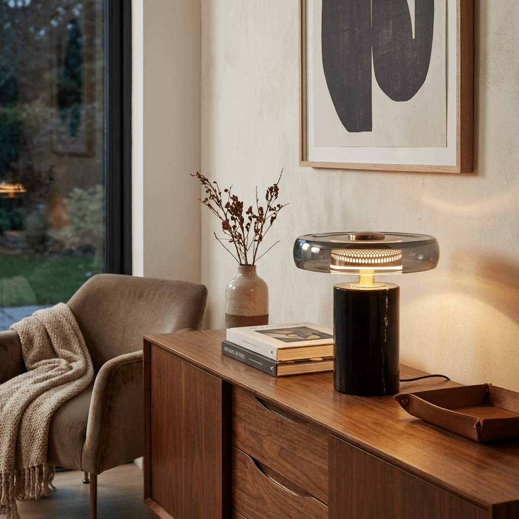 Noctra Halo Table Lamp