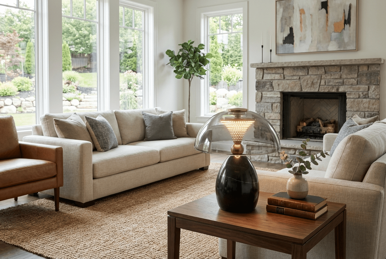 Noctra Halo Table Lamp