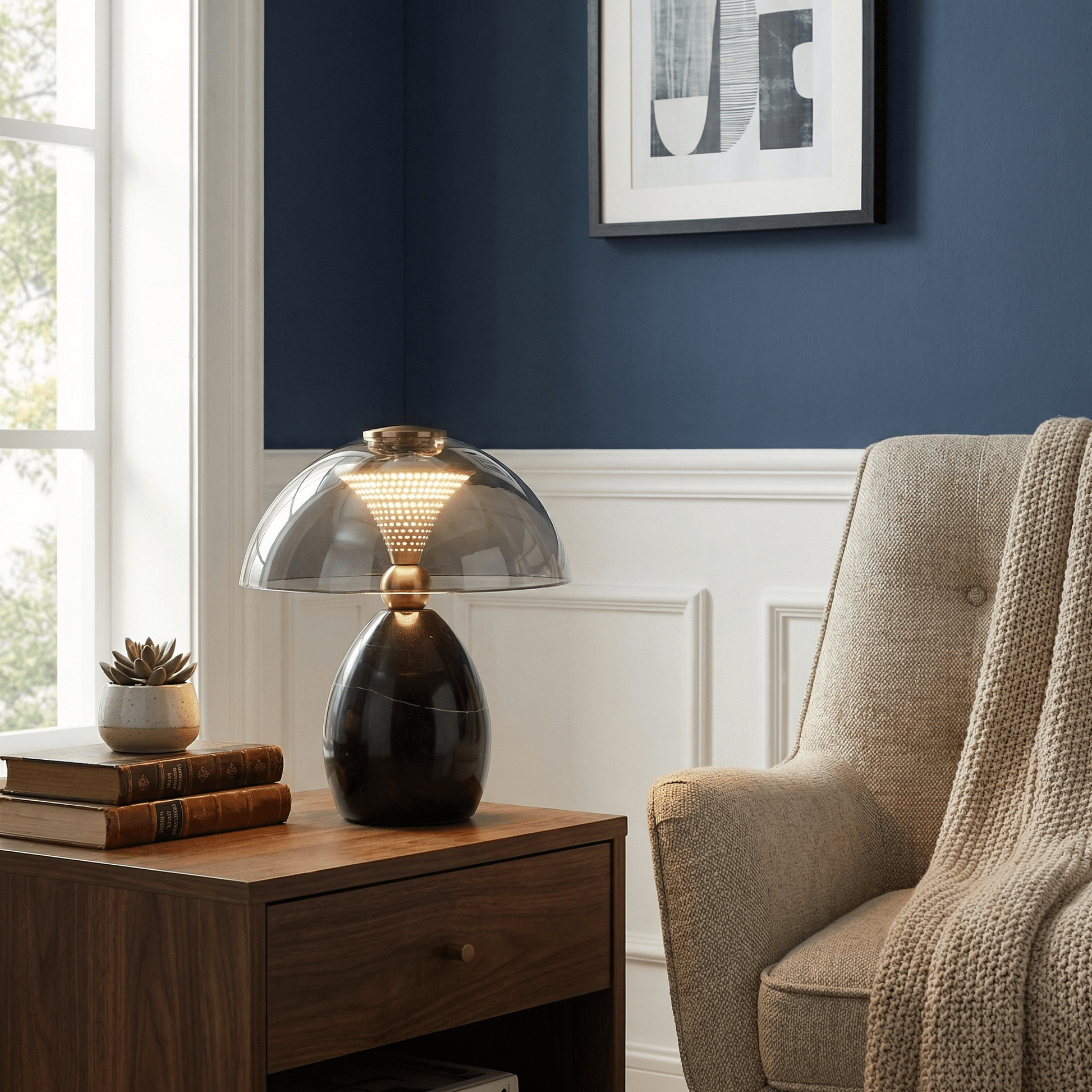 Noctra Halo Table Lamp