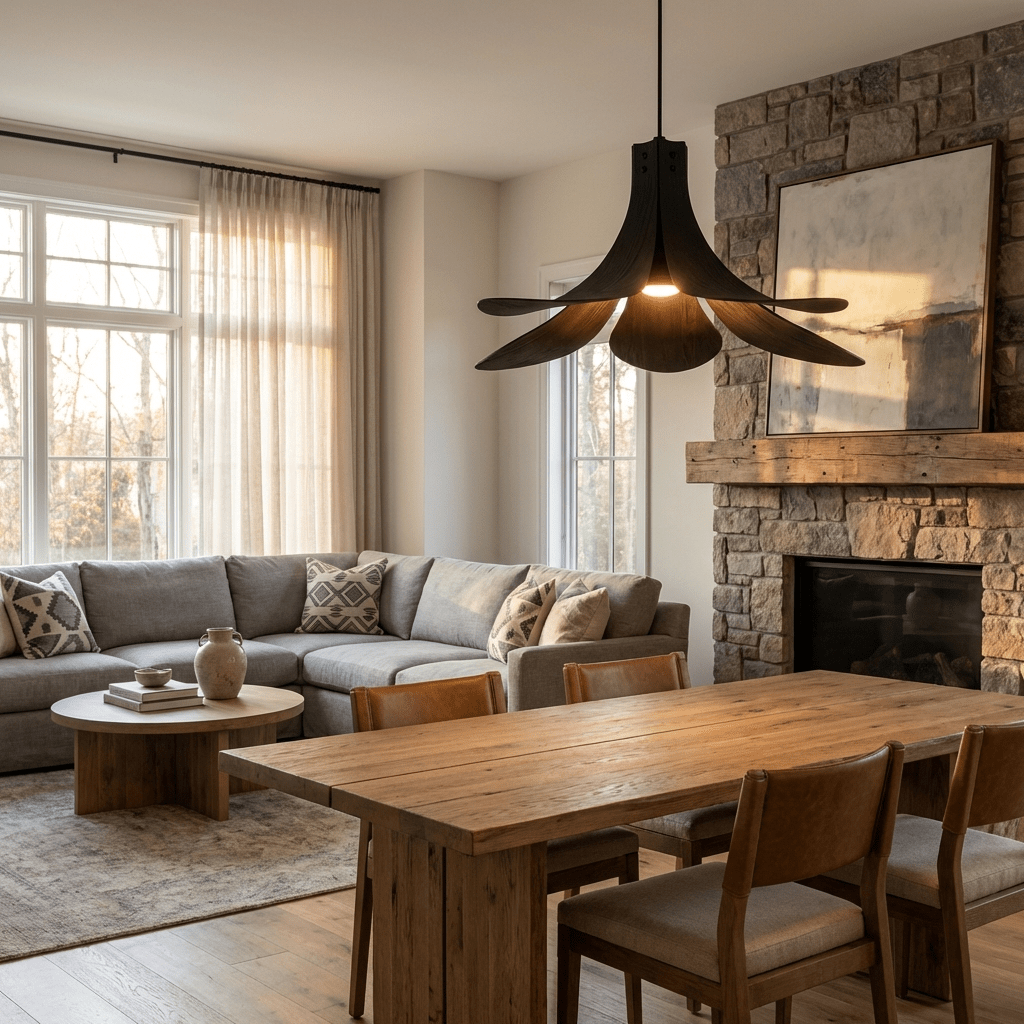Sylvera Petal Pendant Light