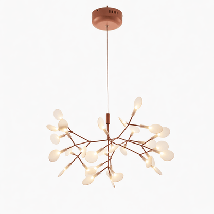 Rose Gold Firefly LED Chandelier