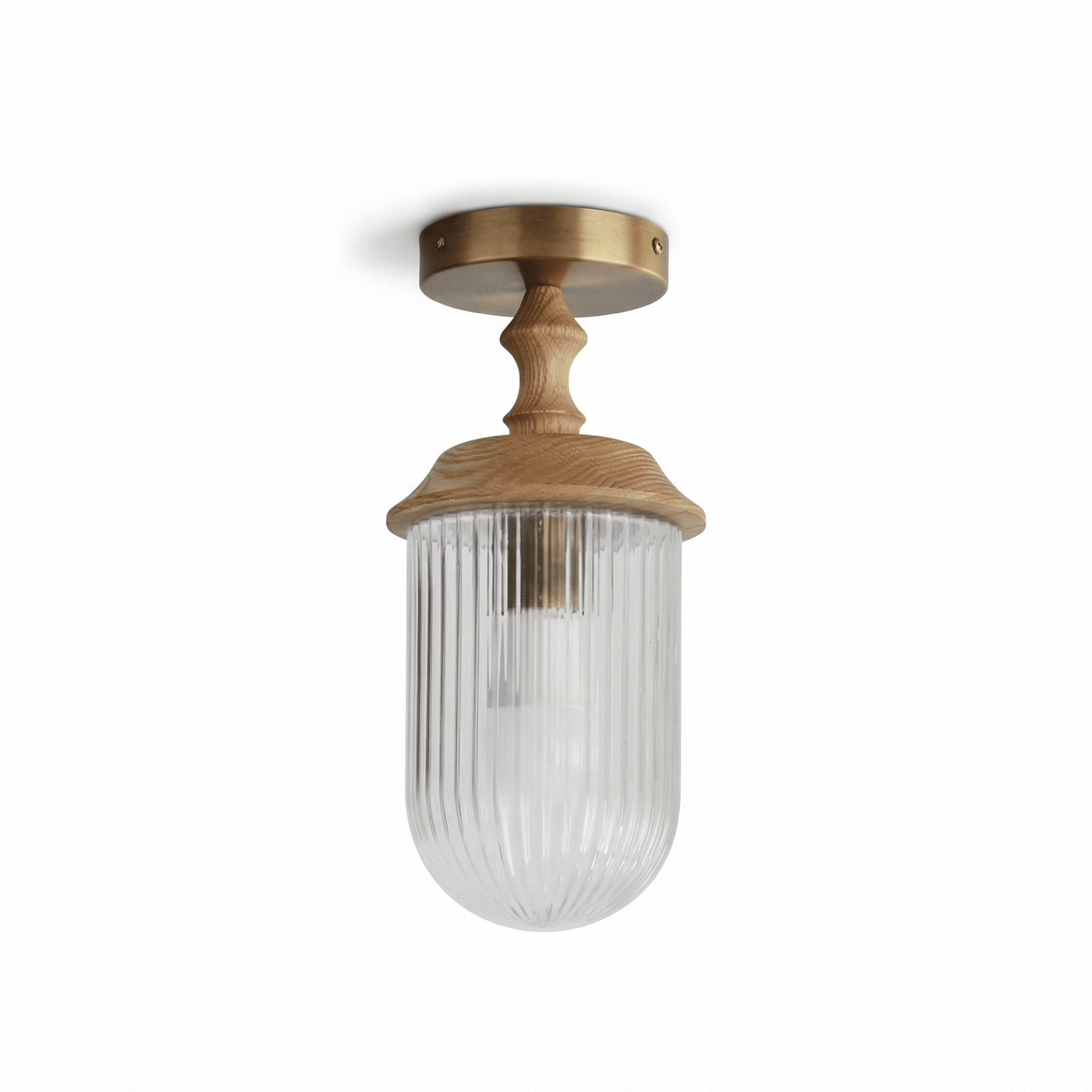Sylvan Wood Rim Ceiling Lamp