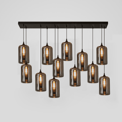 Bottle Glass Pendant Light