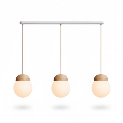 Elowen Fluted Opal Pendant Lamp