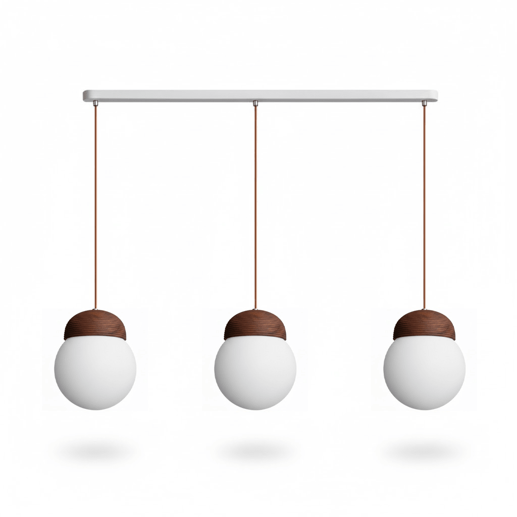 Elowen Fluted Opal Pendant Lamp