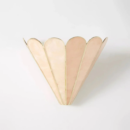 Mica Shell Petal Wall Lamp
