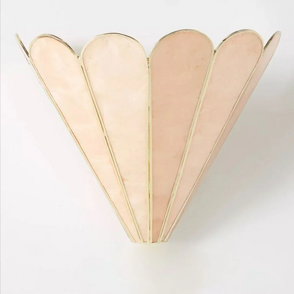 Mica Shell Petal Wall Lamp