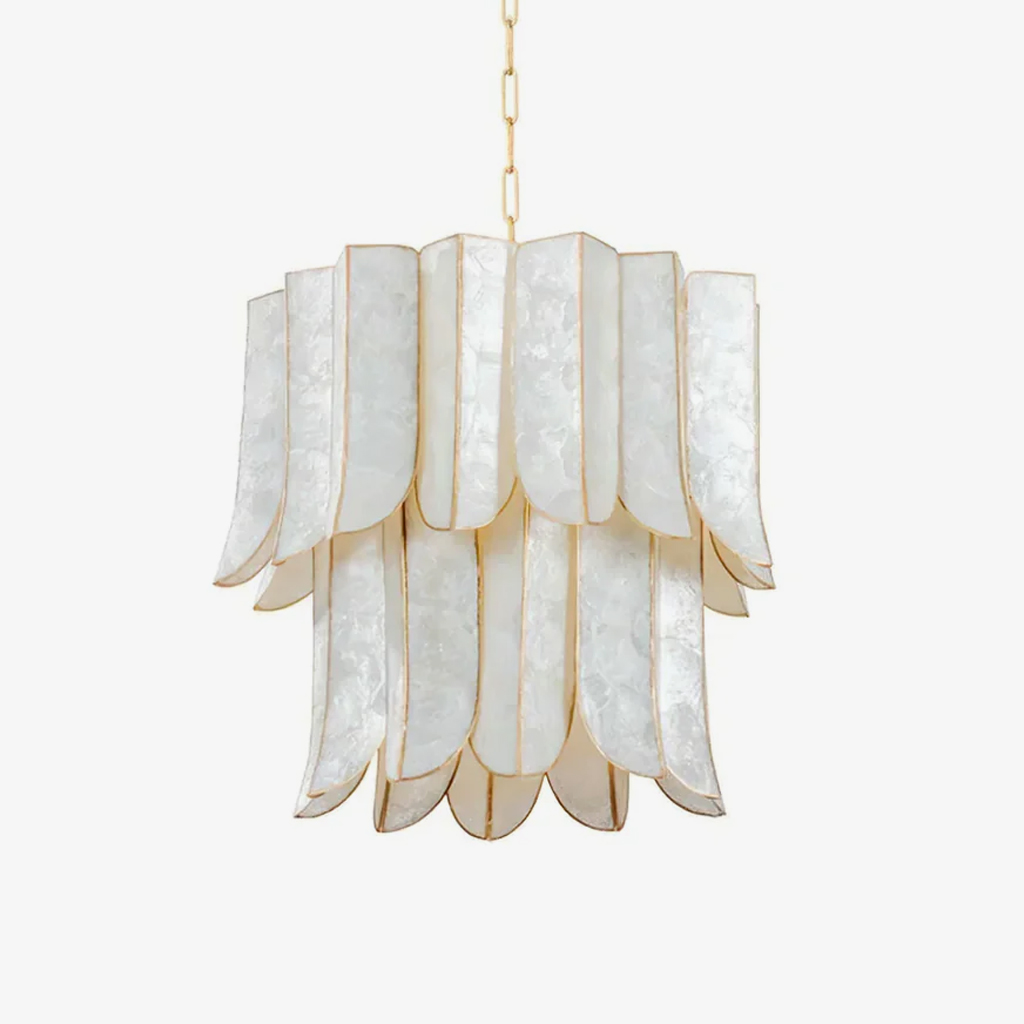 Cascara Shell Chandelier