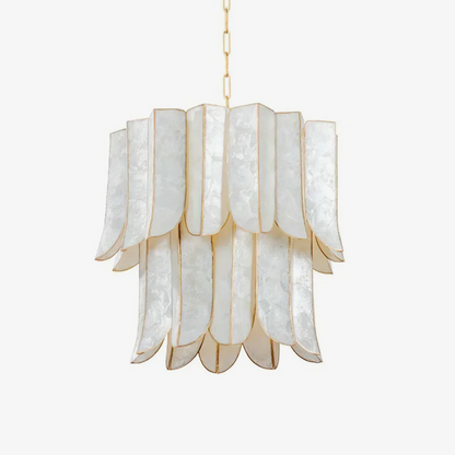 Cascara Shell Chandelier