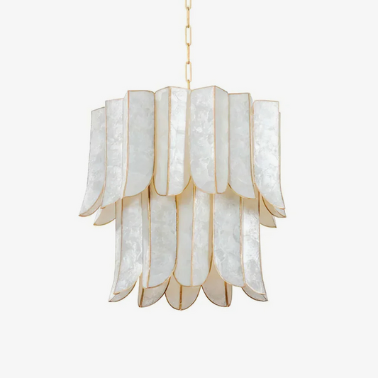 Cascara Shell Chandelier