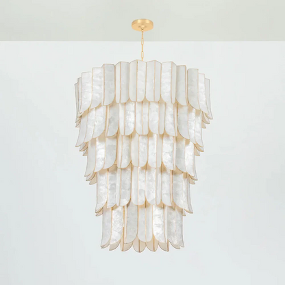 Cascara Shell Chandelier