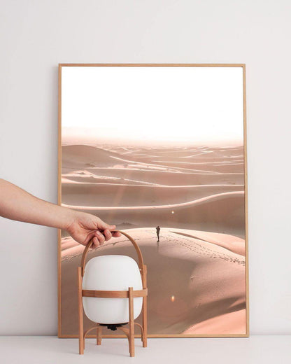 Lantern Glass Table Lamp