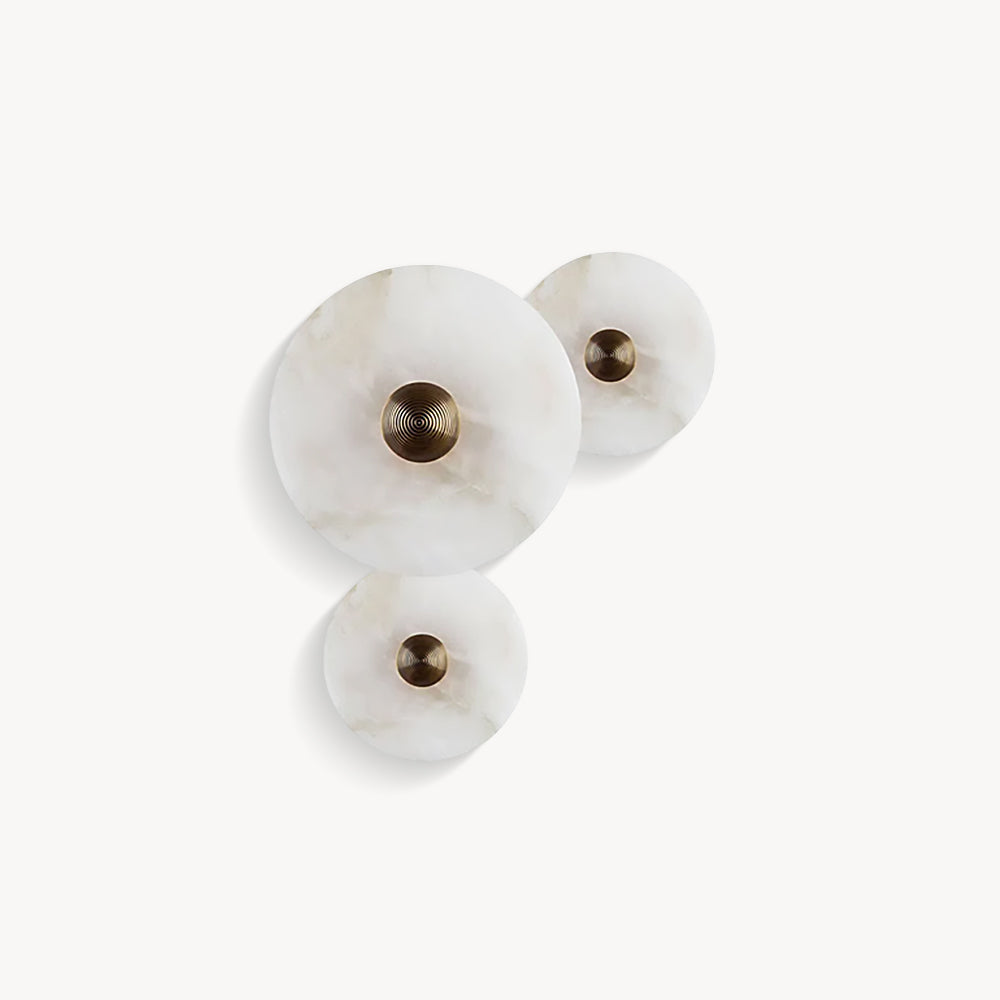 Alabaster Planes Wall Lamp