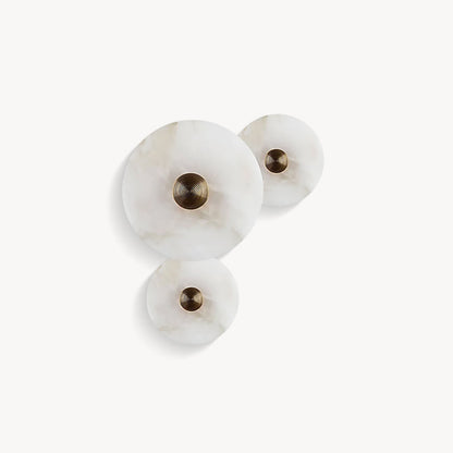 Alabaster Planes Wall Lamp