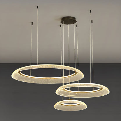 Graduated Circle Chandelier