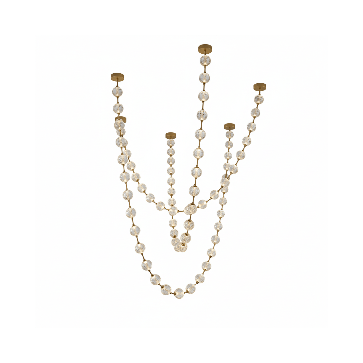 Strand Necklace Chandelier