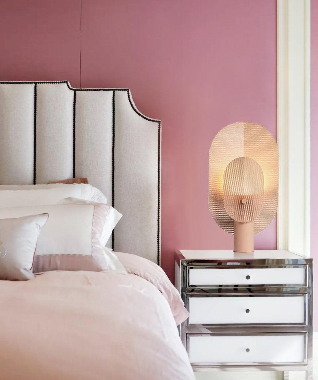 مصباح طاولة الأقراص 