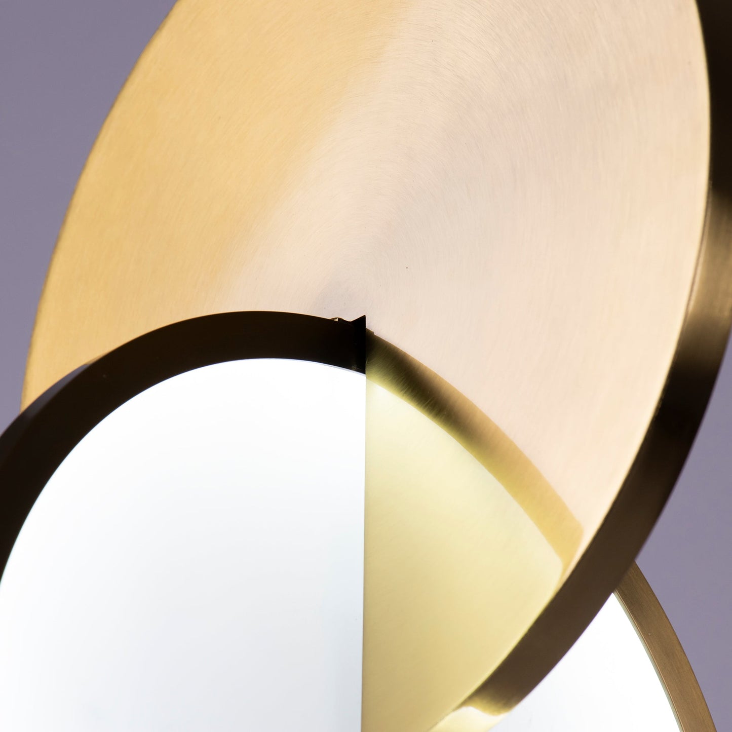 Double Circle Pendant Light