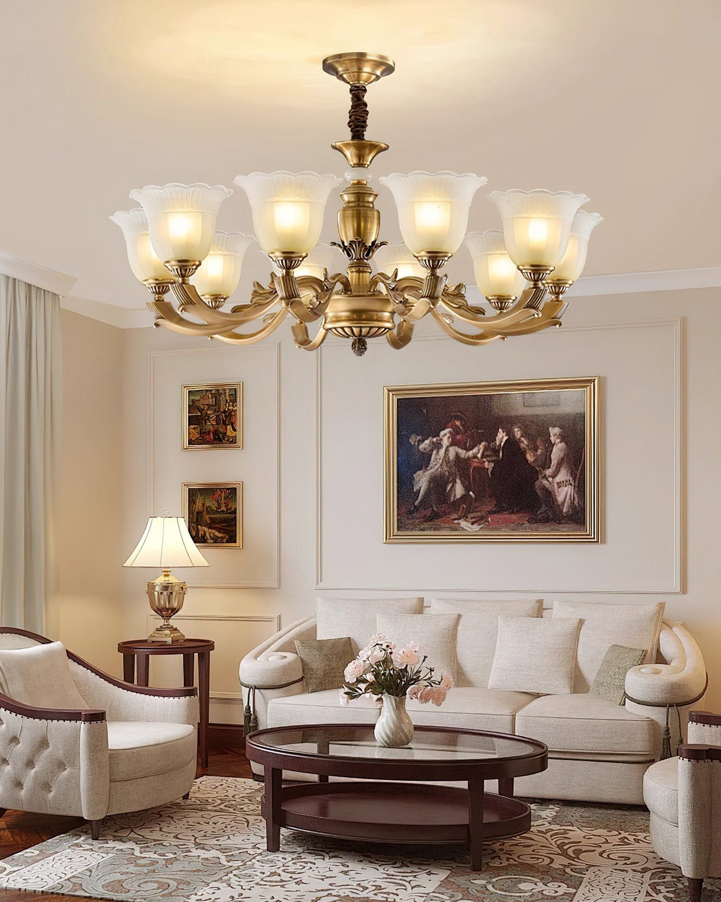 Pannon Floral Chandelier