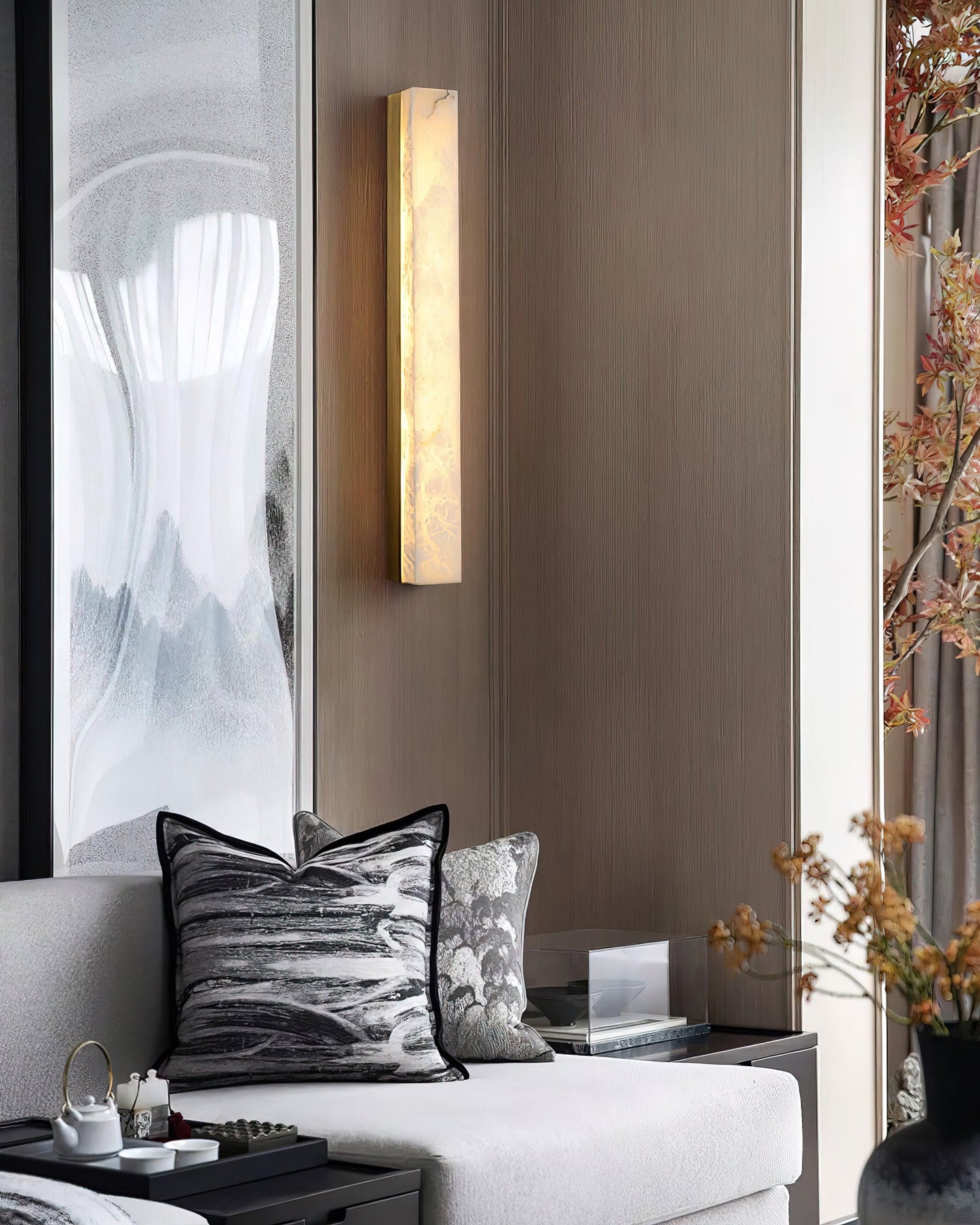 Delaney Alabaster Wall Lamp