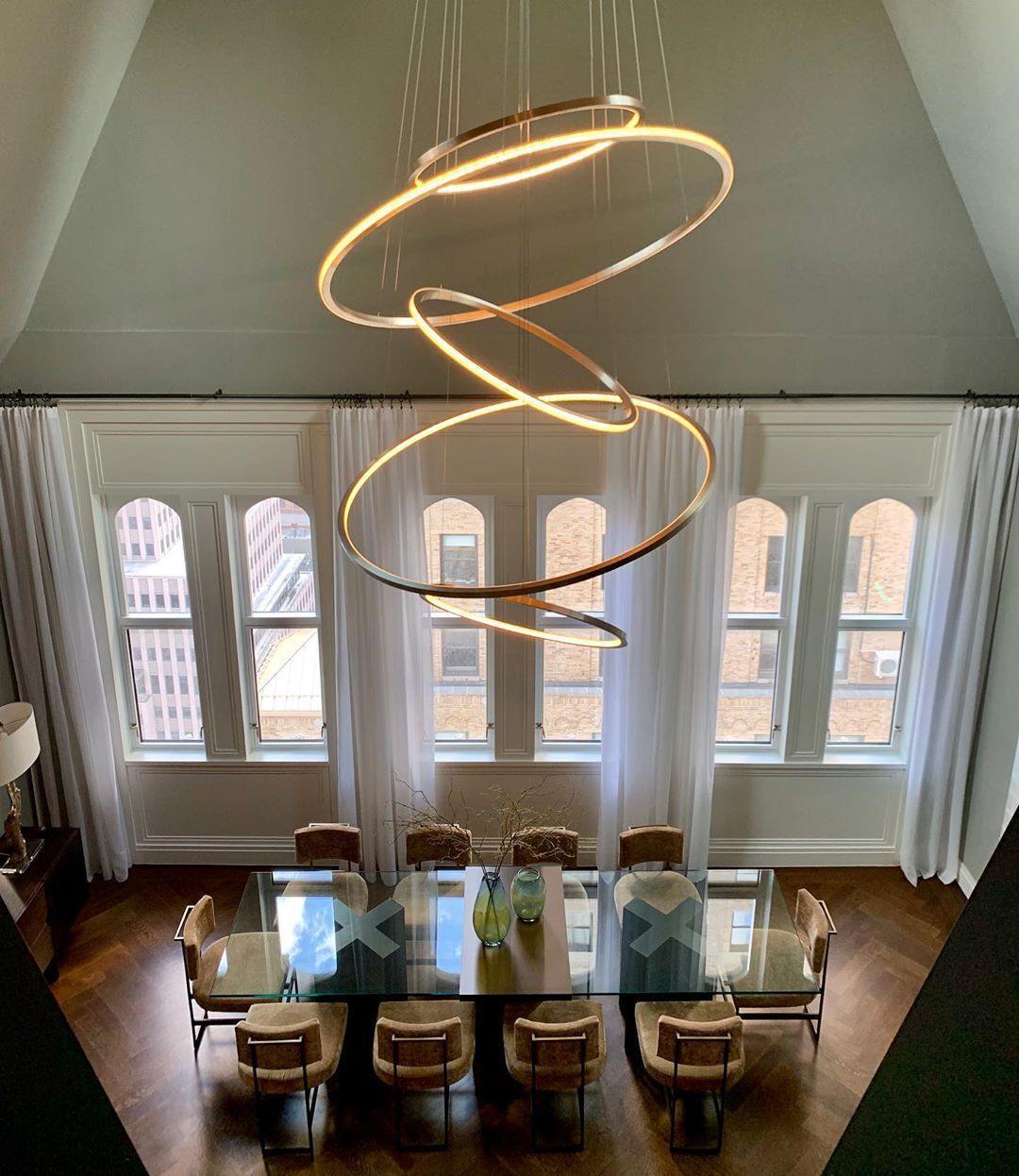 Lohja Gold Chandelier